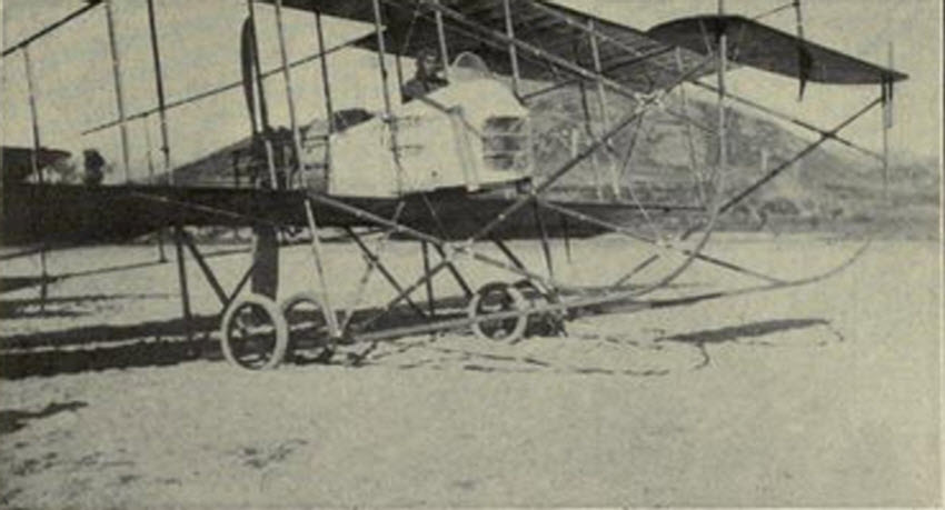 A Japanese Airplane Prepares for a Raid on the German Positions, Battle of Tsingtao, World War 1