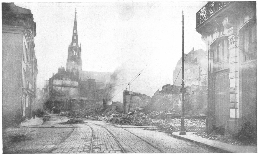 Fighting for the City of Lille. World War 1