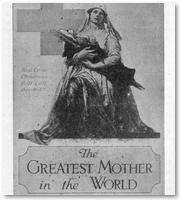 The Red Cross War Fund and Membership poster.