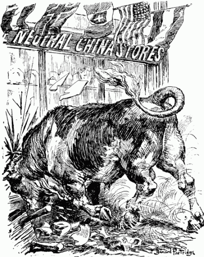 world war 1 propaganda. GERMAN BULL: "I know I'm making a rotten exhibition 