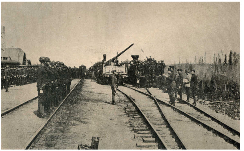 French Soldiers Receiving the Croix de Guerre Medal