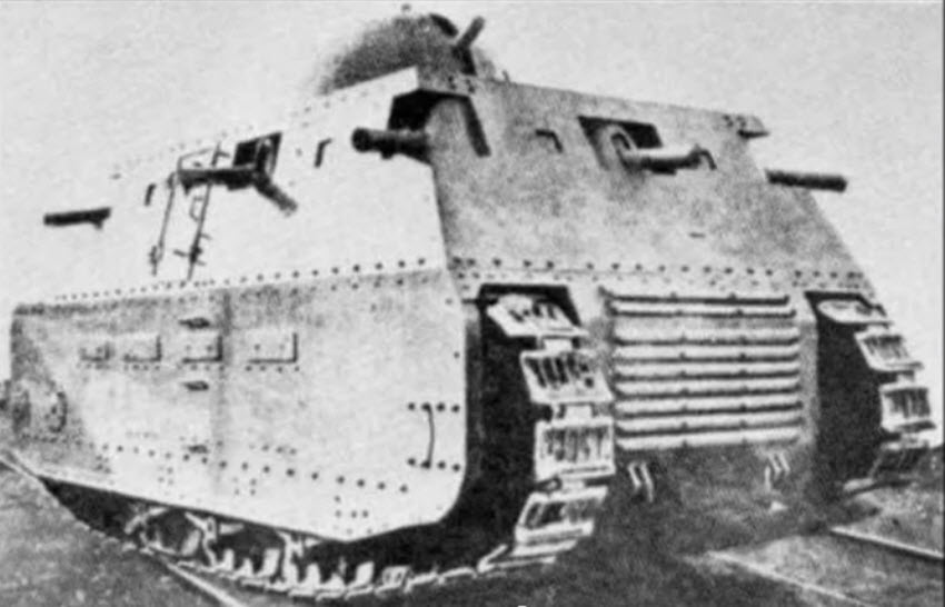 Italian World War 1 Tank