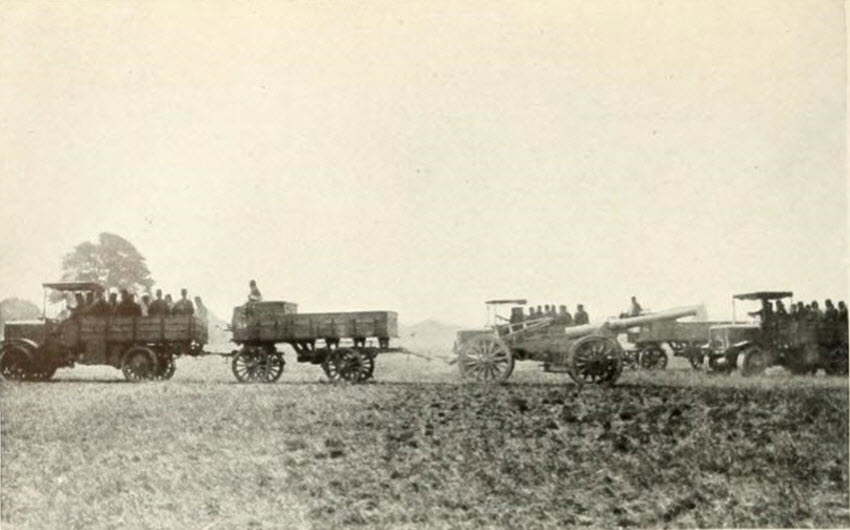 Motorized Artillery of WW1