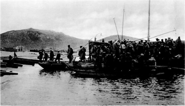 Japanese Troops Landing in China
