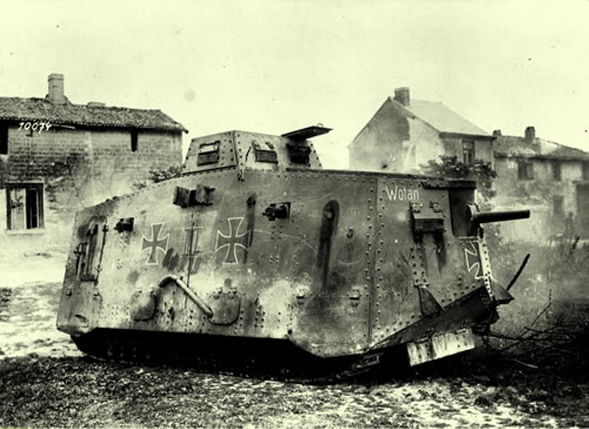 A German WW1 Tank